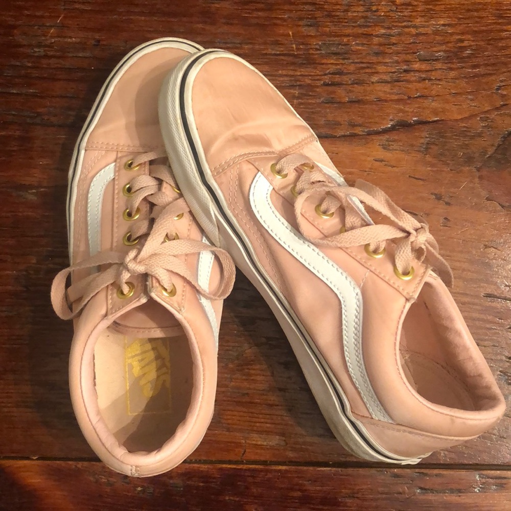light pink vans